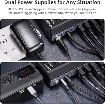 ULANZI DD02 Video Switcher for Live Streaming Support 4